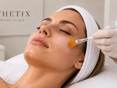 TCA-peeling hos Esthetix Kosmetisk Klinik i Herning – intensiv hudfornyelse, forbedret hudstruktur og mere ensartet hudtone.